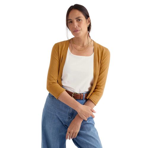 Seasalt Cornwall Vanessa Cardigan Dark Sienna